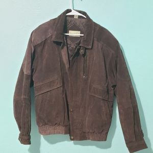 GreatLand Vintage Suede Leather Jacket Large